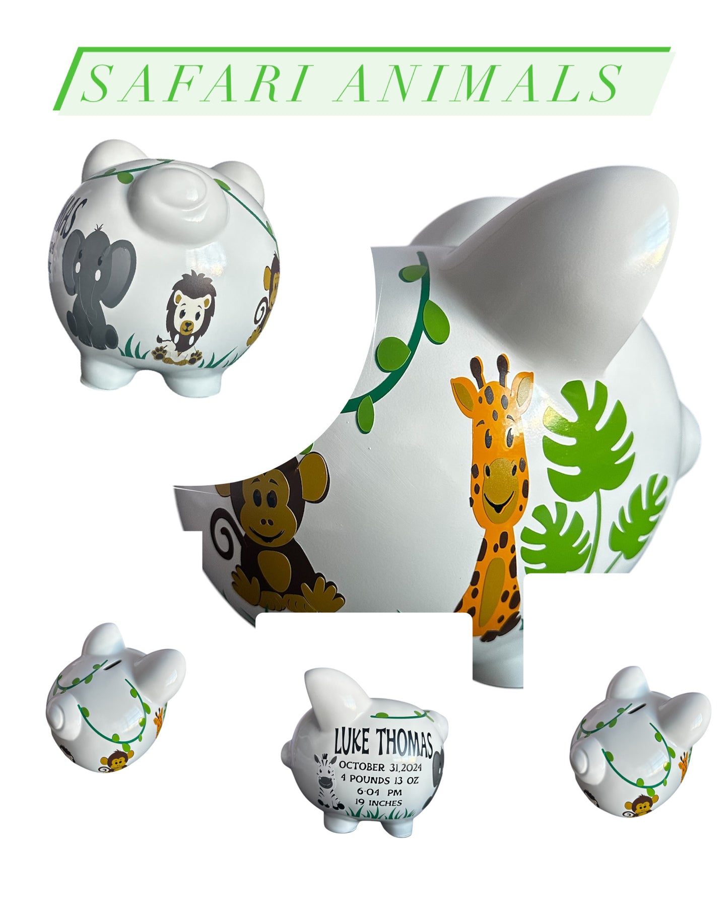 Personalized your own piggy bank