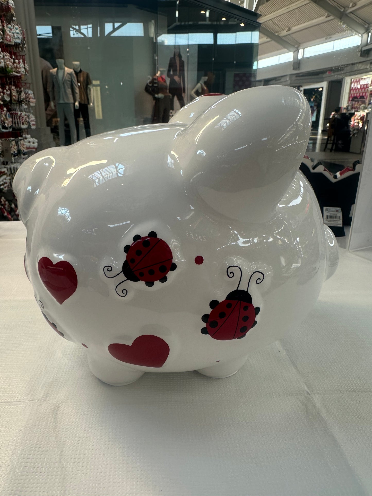 Colorfully Designed Lady Bug piggy Bank