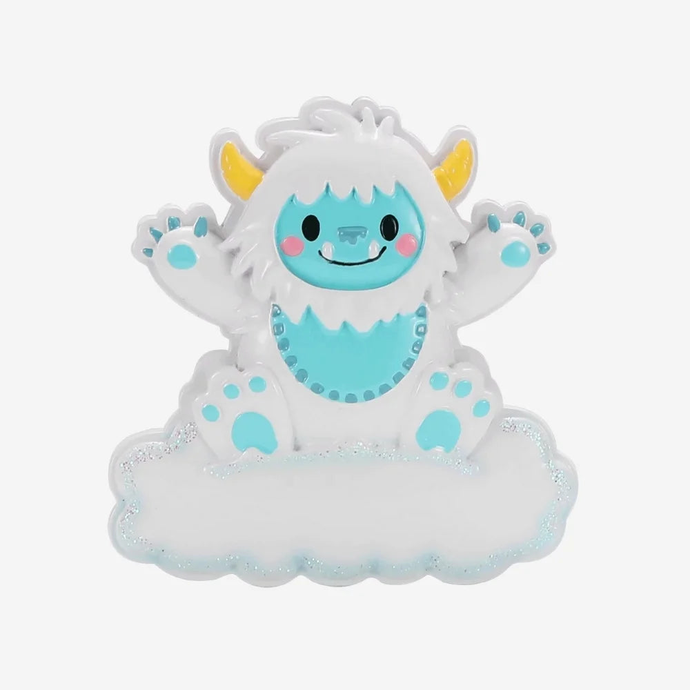 Baby yeti Christmas Ornaments