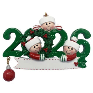 2026 Family Christmas Ornament