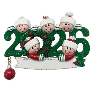 2026 Family Christmas Ornament