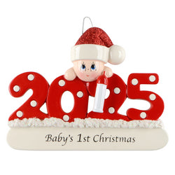 2025 Baby 1st Christmas Ornament