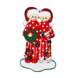 Lighting couple Christmas Ornament