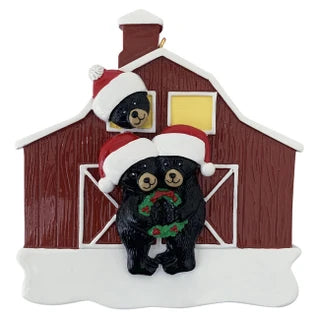 Black Bear Barn Family Christmas Ornament