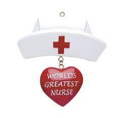 Greatest Nurse Personalized Ornament