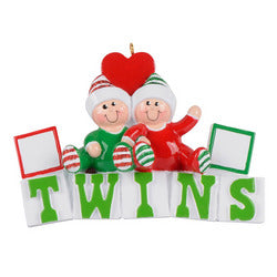 Twins Christmas Ornament