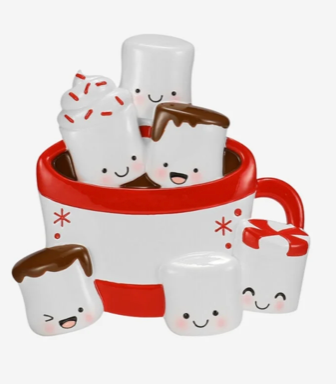 Hot Cocoa Family Christmas Ornaments