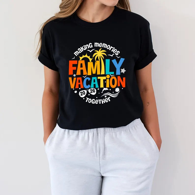 Family Vacation Match T-shirt