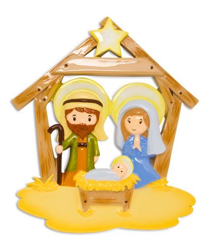 Nativity Christmas Ornament