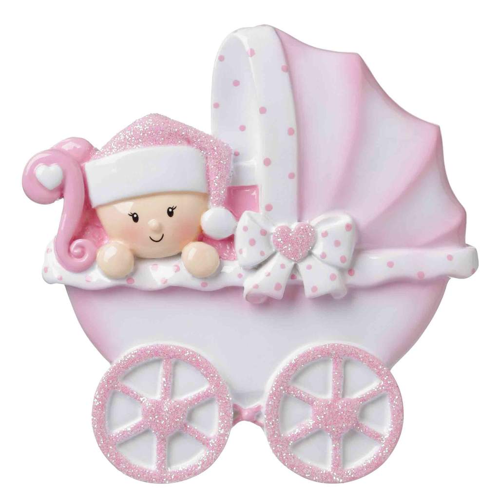 Baby Carriage Christmas Ornament