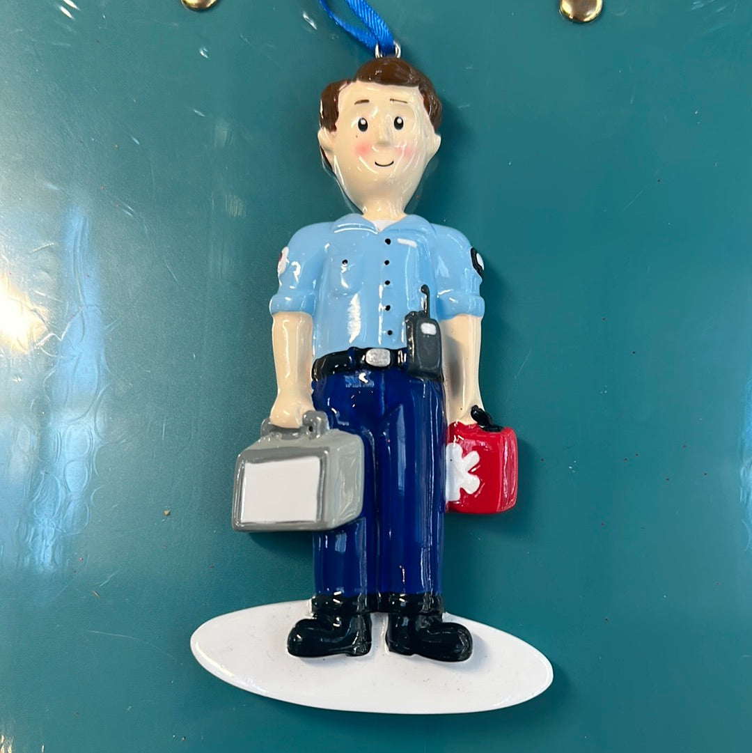 First Responder/EMT Personalized Christmas Ornament