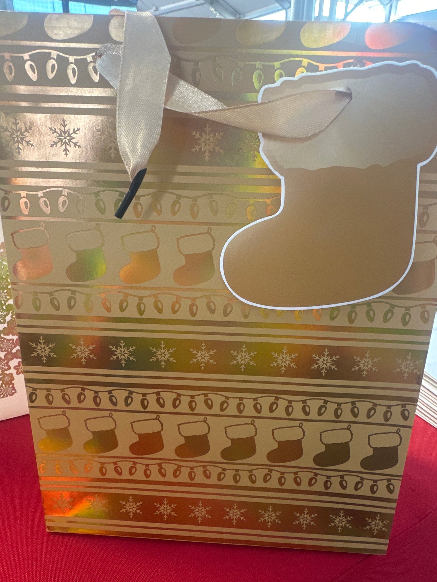 Christmas gift bags( medium )