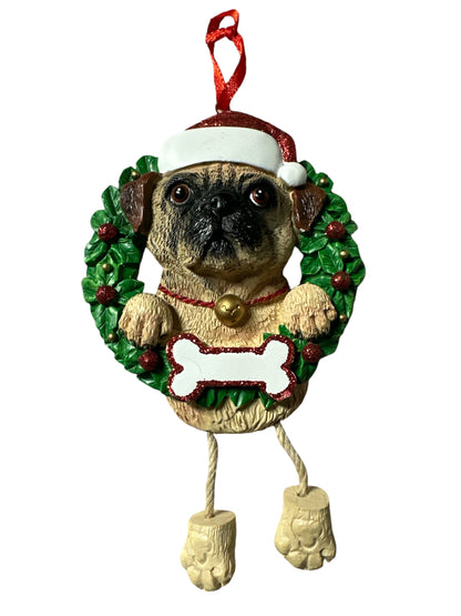 Dog ( pure breed) bulldog  Christmas Ornament