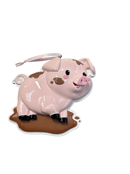 Pig Christmas Ornament