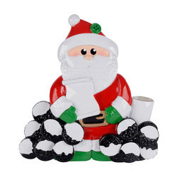 Family Cookies with Santa Table Top