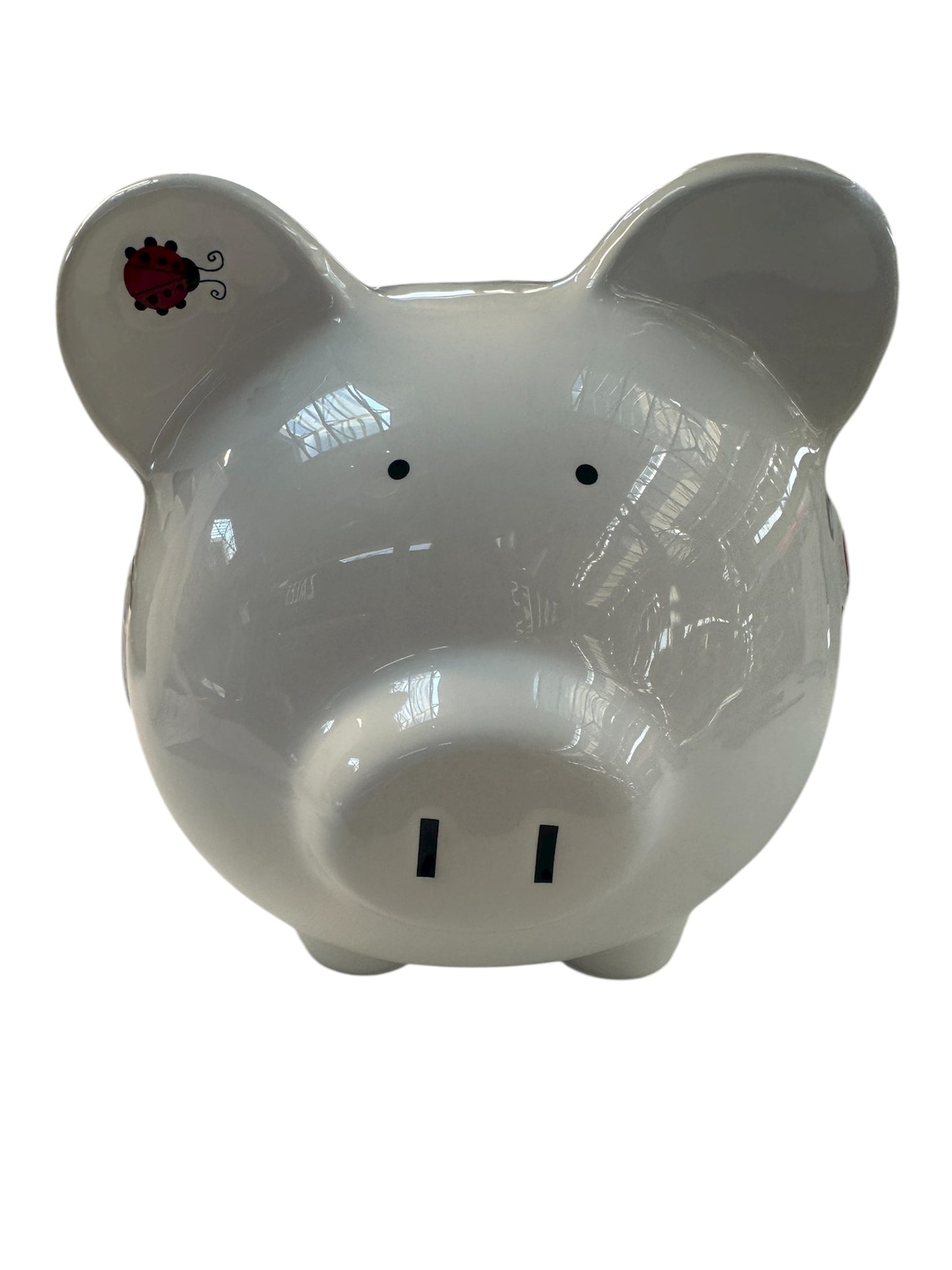 Colorfully Designed Lady Bug piggy Bank