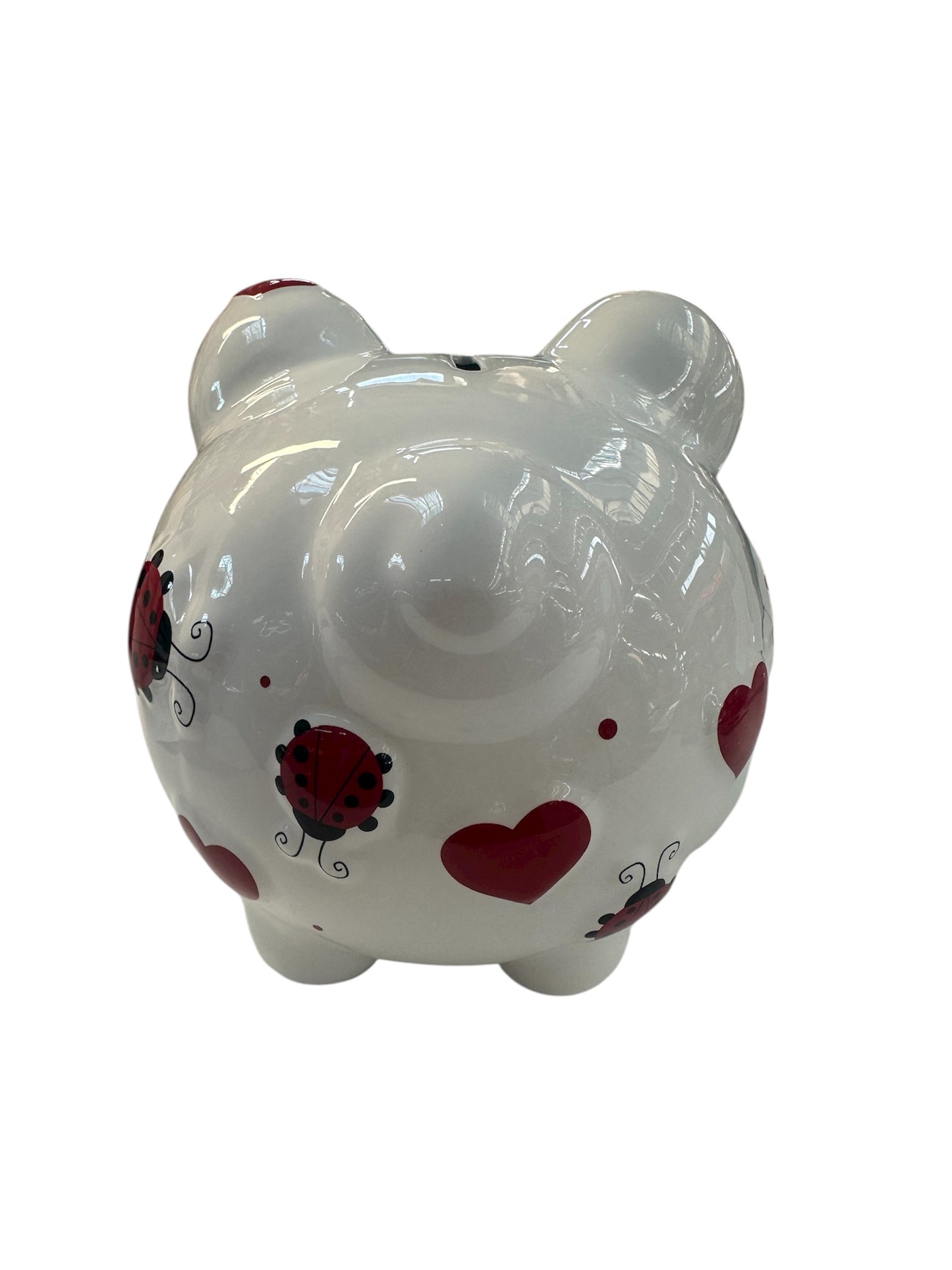 Colorfully Designed Lady Bug piggy Bank