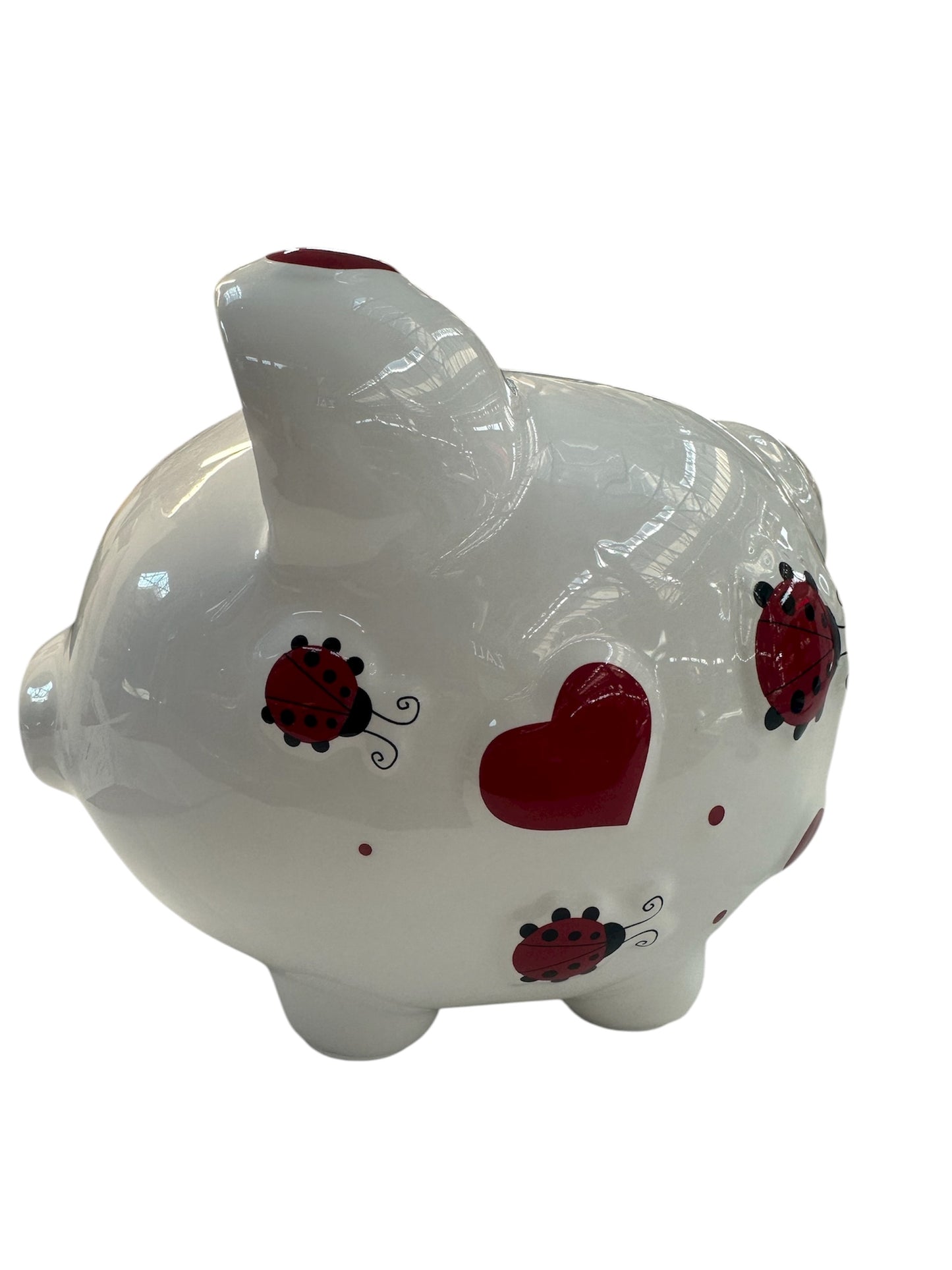 Colorfully Designed Lady Bug piggy Bank