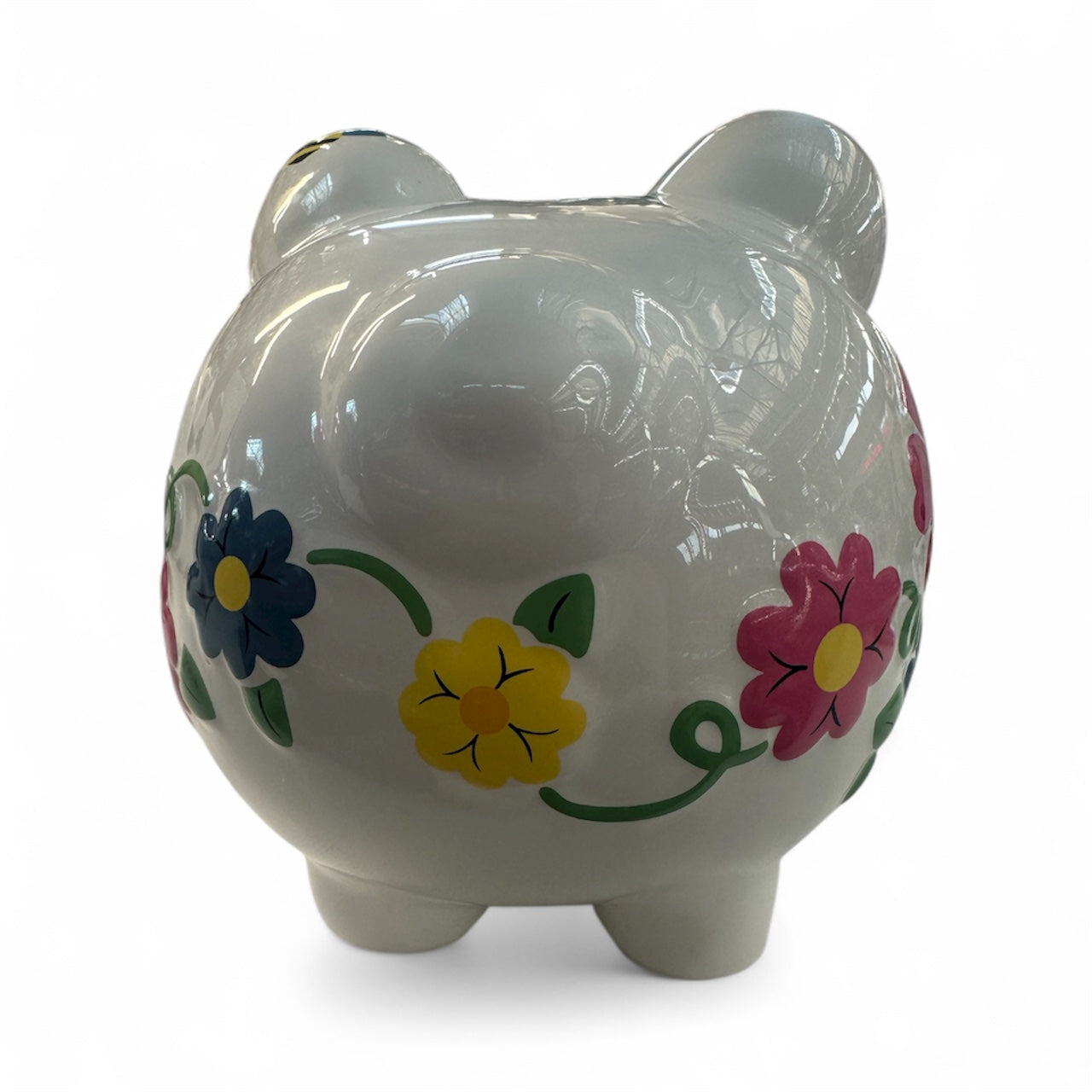 Colorfully Designed Be Happy piggy Bank