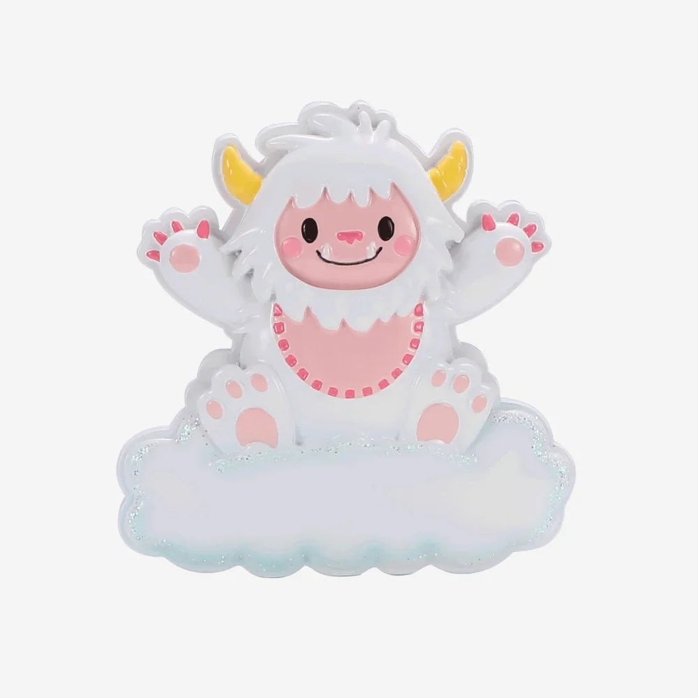 Baby yeti Christmas Ornaments