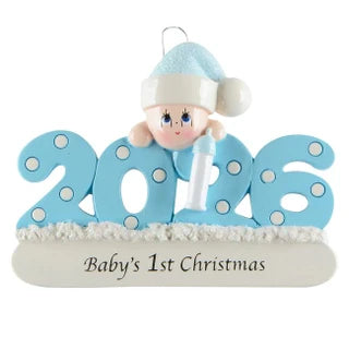 2026 Baby 1st Christmas Ornament