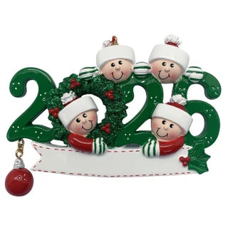 2026 Family Christmas Ornament