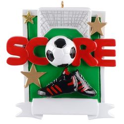 Soccer Field Christmas Ornament