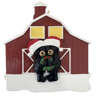 Black Bear Barn Family Christmas Ornament