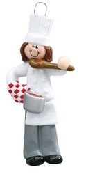 Chef Girl  Personalized Ornament