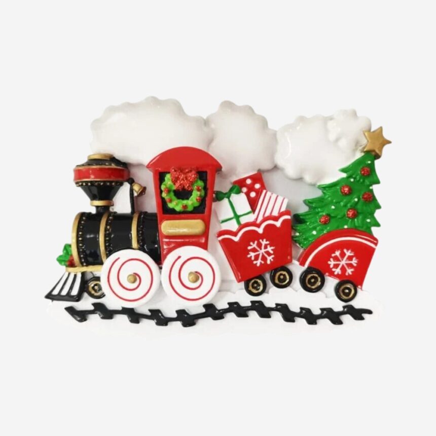 Train Christmas Ornament