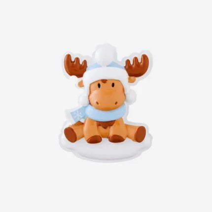 Moose Baby Christmas Ornament