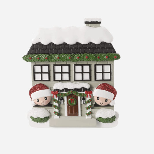 New House Family Christmas Ornaments