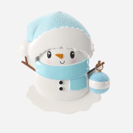Baby Snowman Christmas Ornament