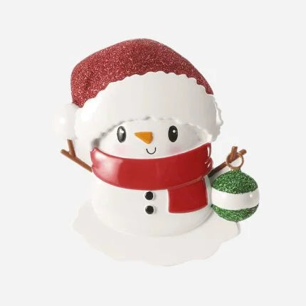 Baby Snowman Christmas Ornament