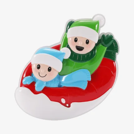 Snow Tubing Family Christmas Ornament