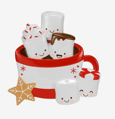 Hot Cocoa Family Christmas Ornaments