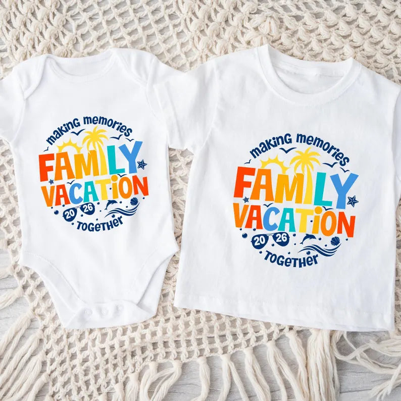 Family Vacation Match T-shirt