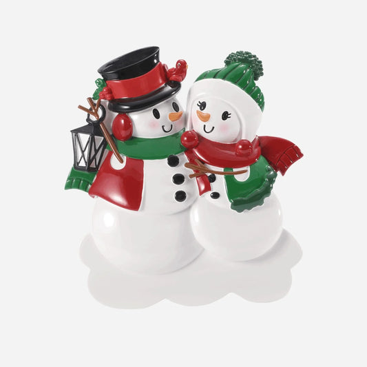 Table Topper Snowman Family