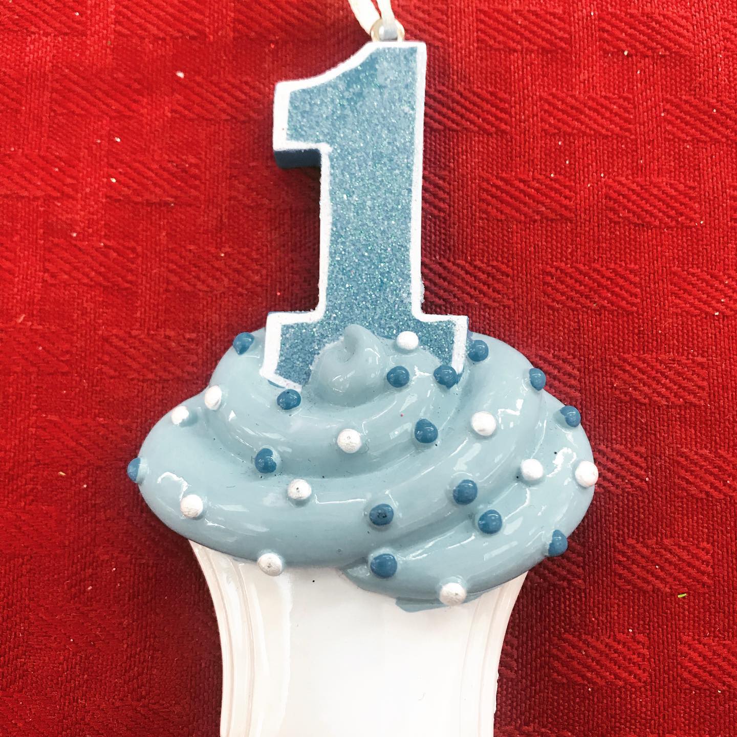 Baby's First Birthday Cupcake