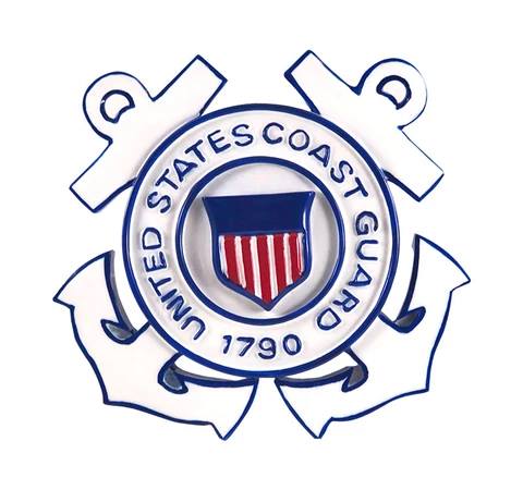 Coast Guard Christmas Ornament