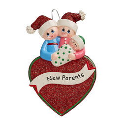 New Parents Christmas Ornaments
