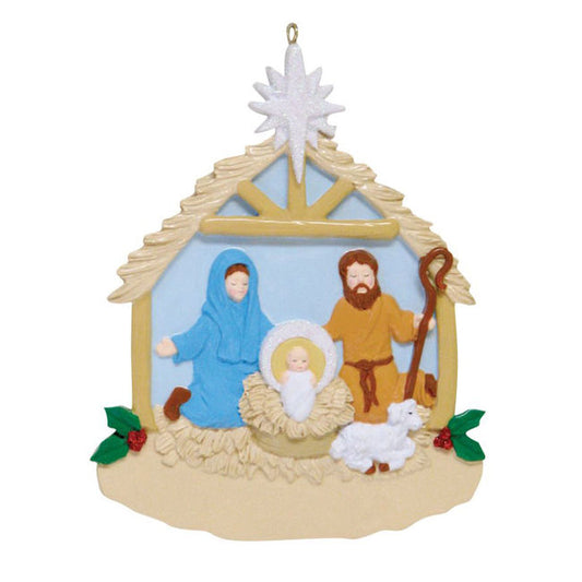 Nativity Christmas Ornament