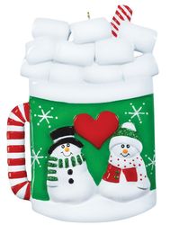 Christmas Mug Christmas  Ornament holds 12 names