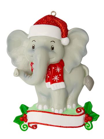 Elephant Christmas Ornament