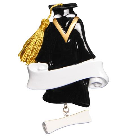 Graduation Gown Christmas Ornament