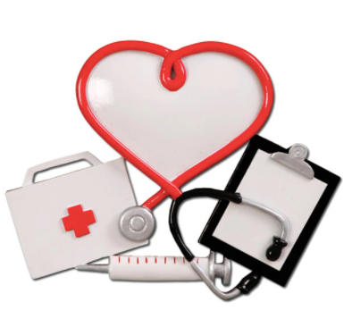 Doctor/Nurse Christmas Ornament