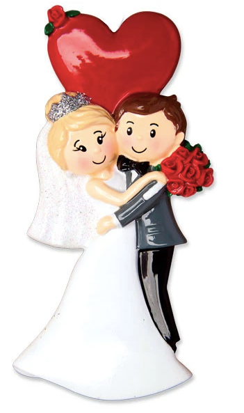 Newly Married Christmas Ornament