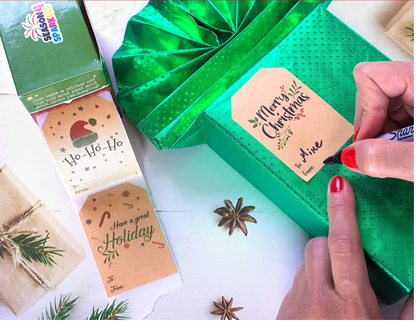 Christmas Gift Tags Sticker