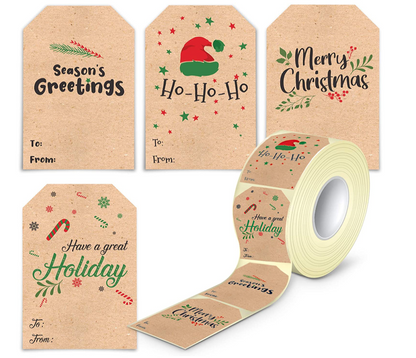 Christmas Gift Tags Sticker